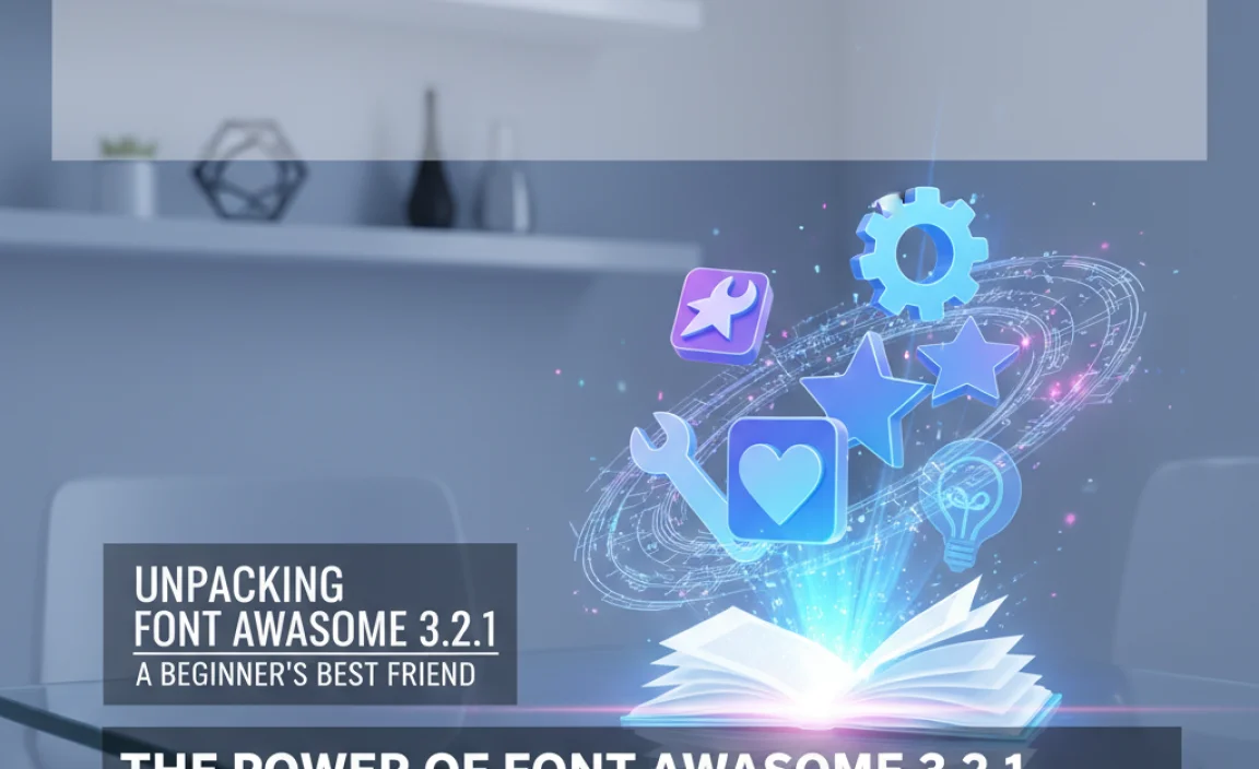 Unpacking Font Awesome 3.2.1: A Beginner’s Best Friend