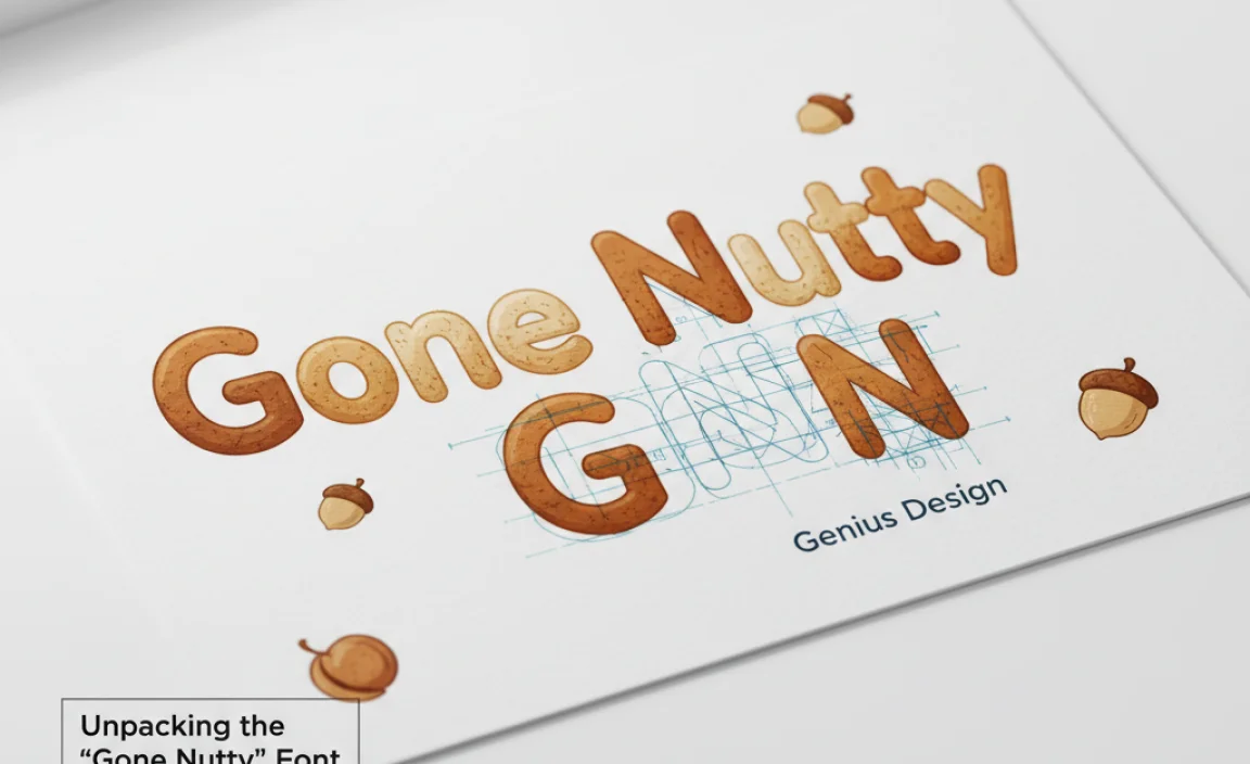 Unpacking the “Gone Nutty” Font: More Than Just a Name