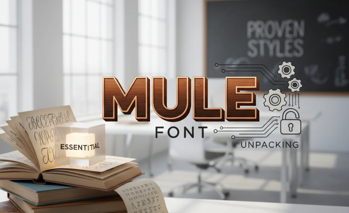 Unpacking The Mule Font: What Makes it Essential?