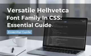 Versatile Helvetica Font Family In CSS: Essential Guide