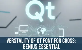 Versatility Of Qt Font For Cross: Genius Essential
