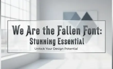 We Are the Fallen Font: Stunning Essential