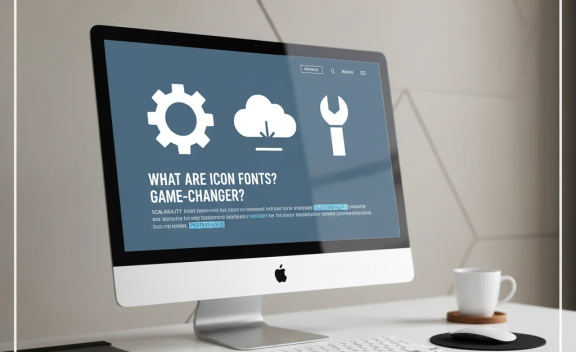 What Are Icon Fonts and Why Are They a Game-Changer?