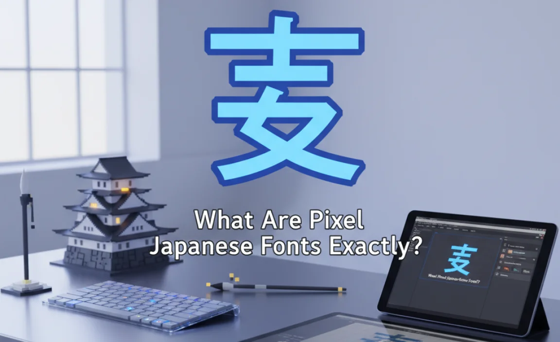 What Are Pixel Japanese Fonts Exactly?