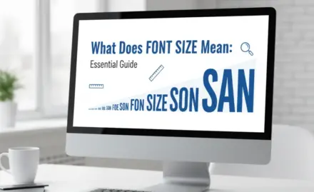 What Does Font Size Mean: Essential Guide
