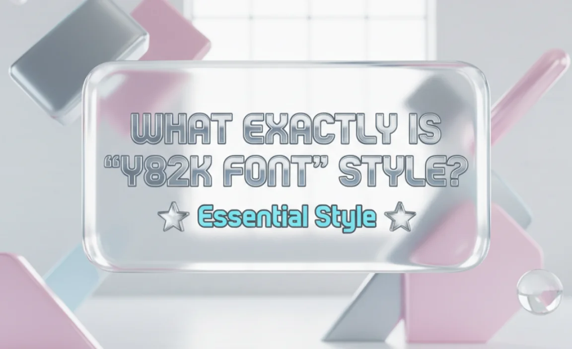 What Exactly is “Y2K Font” Style?
