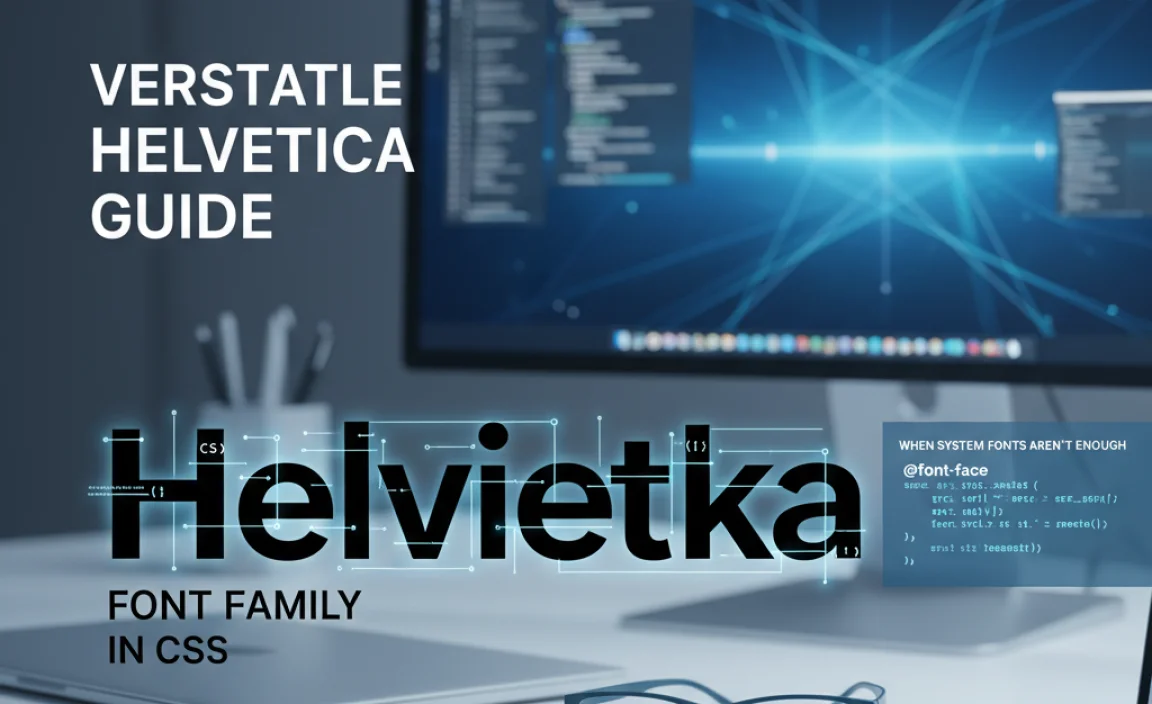 When System Fonts Aren’t Enough: Using @font-face