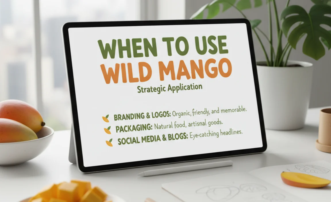 When to Use Wild Mango: Strategic Application