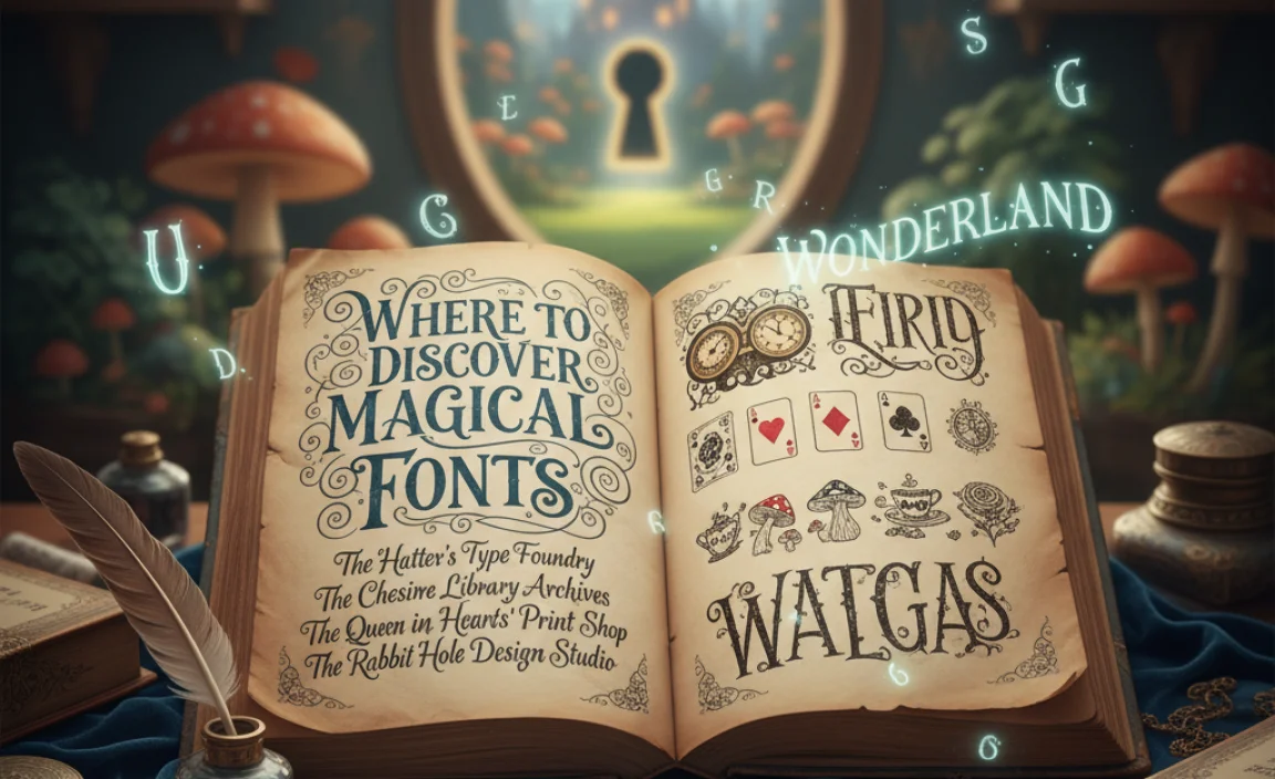 Where to Discover Magical Fonts