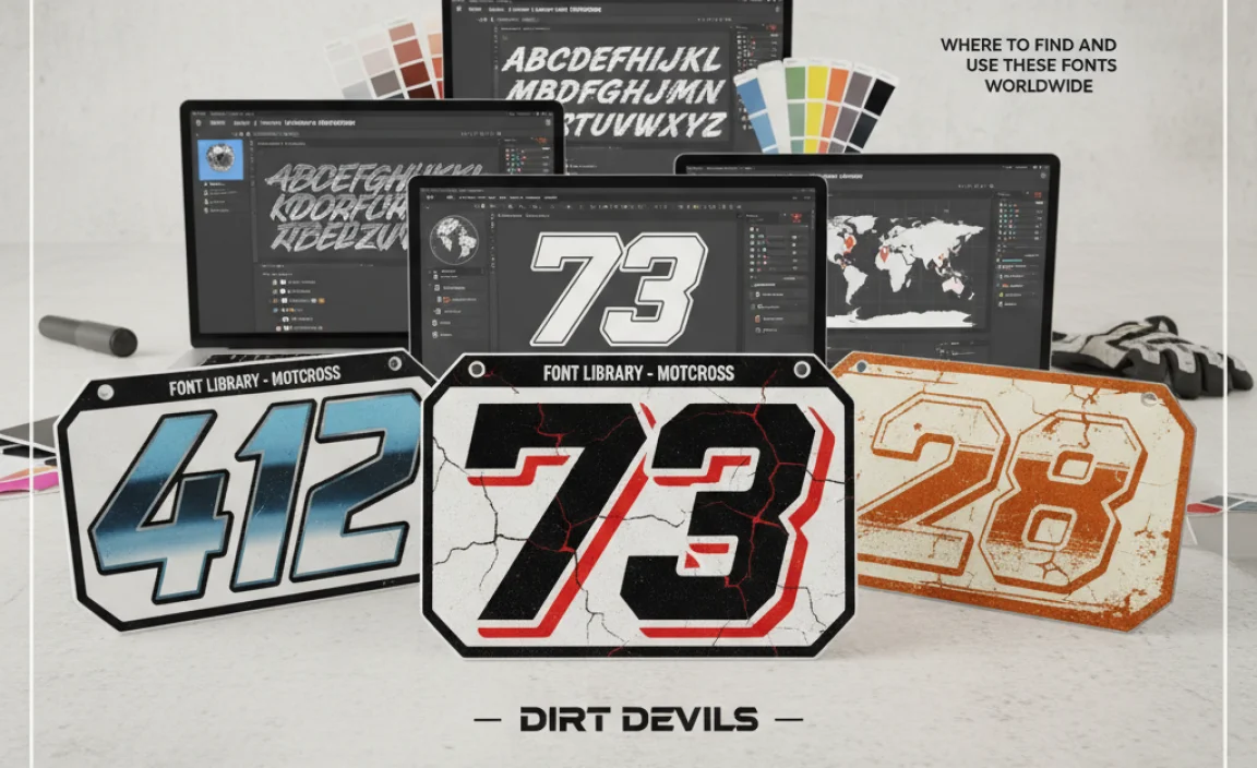 Where to Find and Use These Fonts