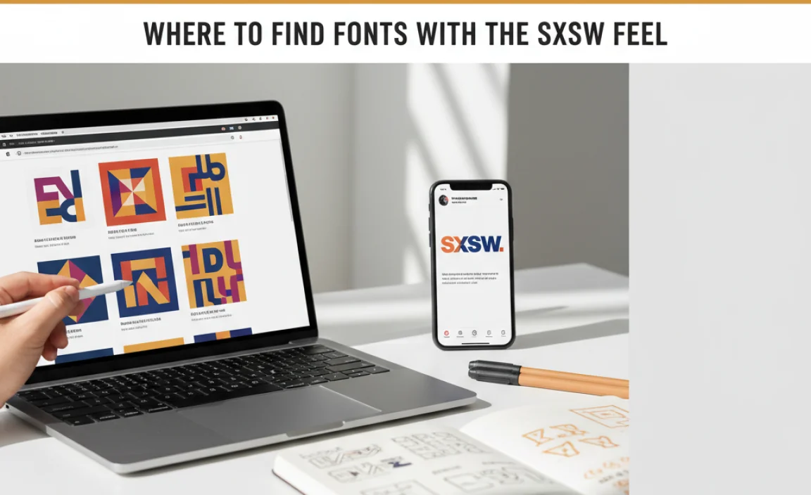 Where to Find Fonts with the SXSW Feel