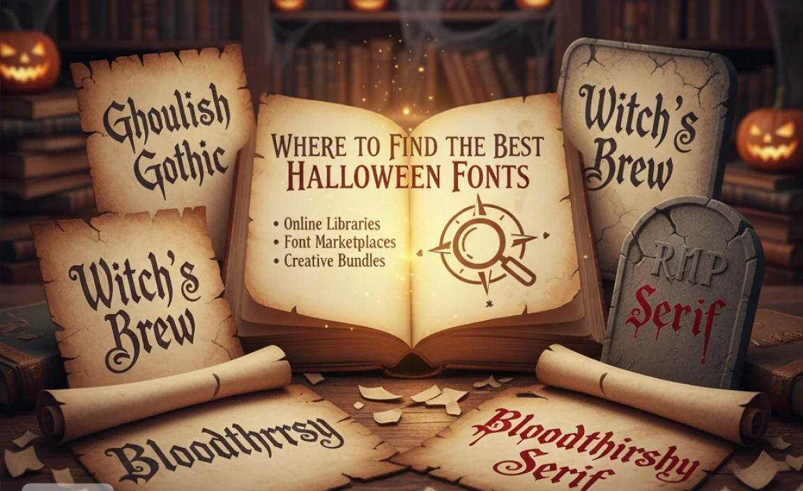 Where to Find the Best Halloween Fonts