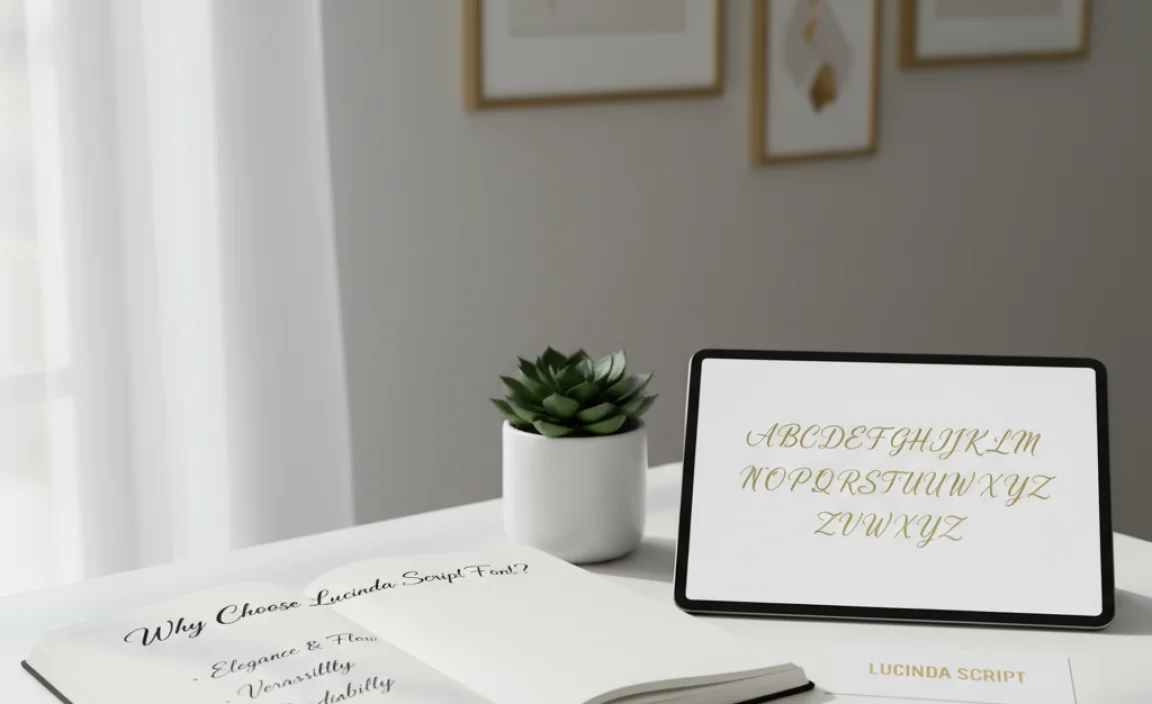 Why Choose Lucinda Script Font?