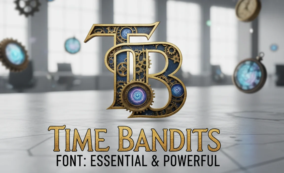 Why Choose Time Bandits Font for Your Designs?