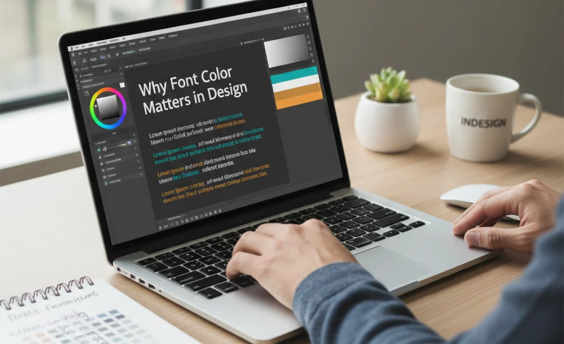 Why Font Color Matters in Design