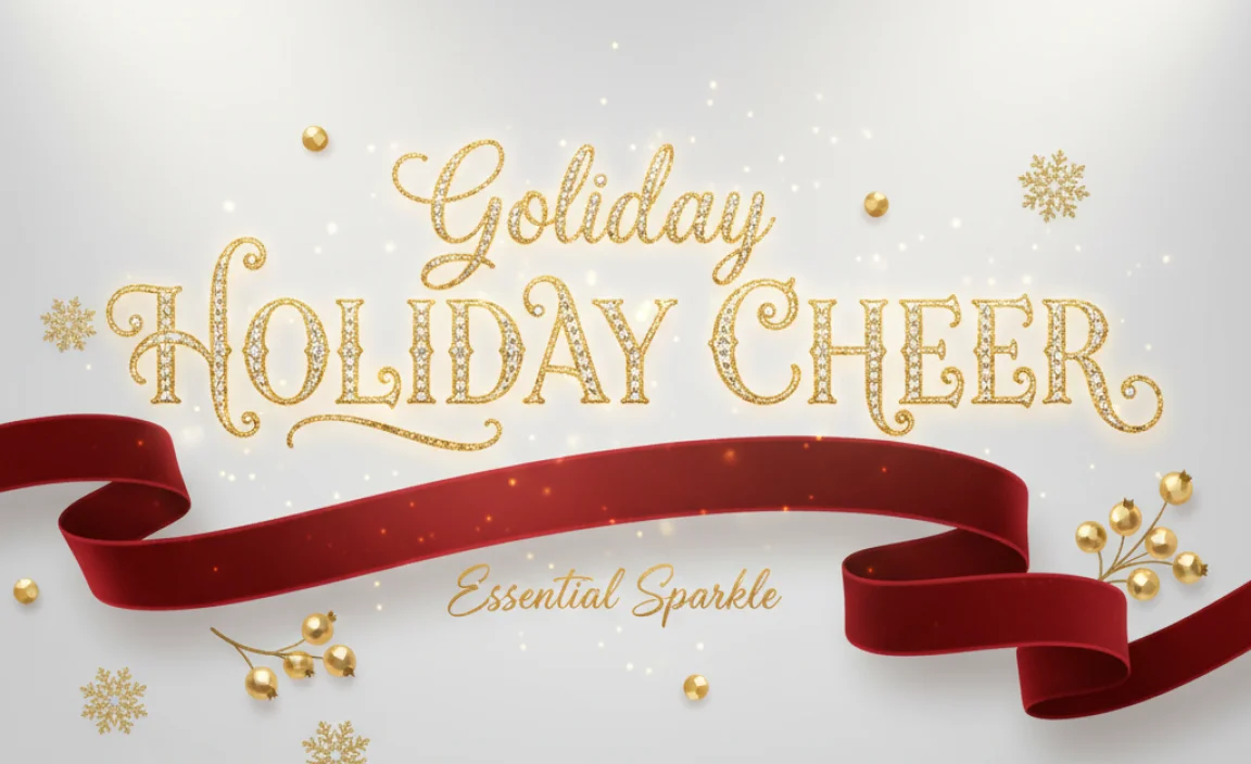 Why Golden Christmas Fonts Capture the Holiday Spirit