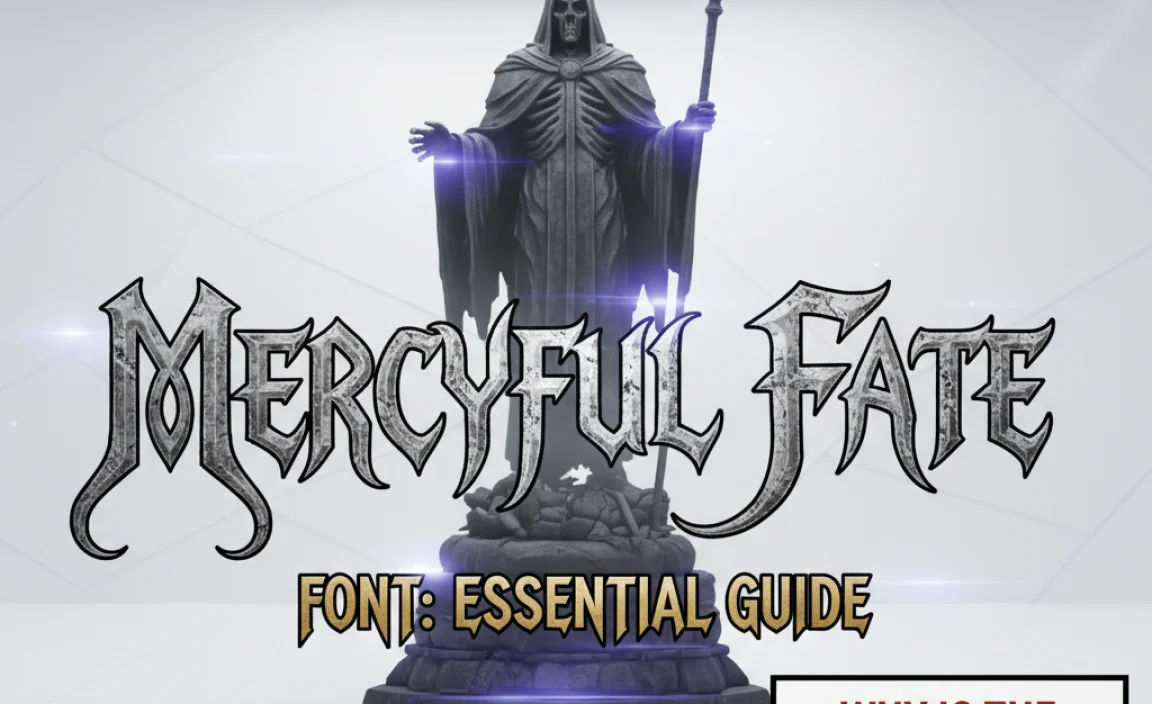 Why is the Mercyful Fate Font So Iconic?