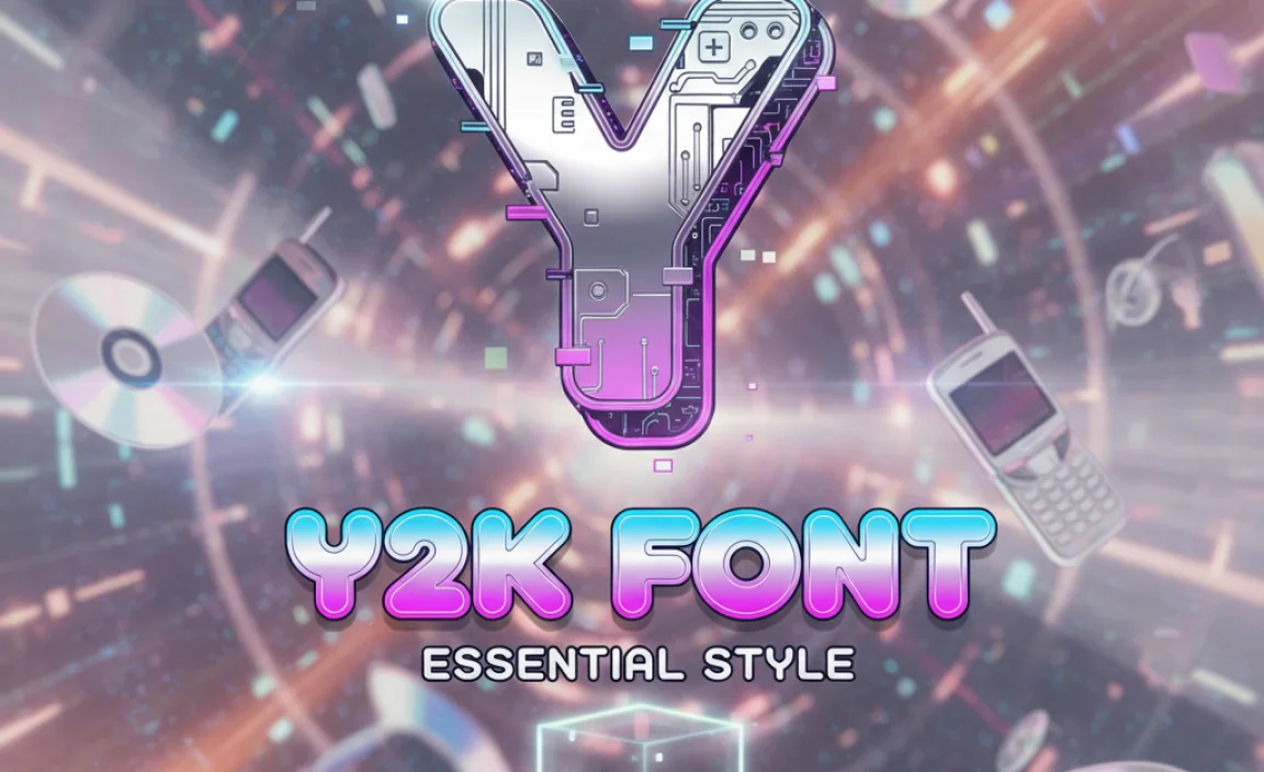 Why is the Y2K Font Style Back and Growing in Popularity?