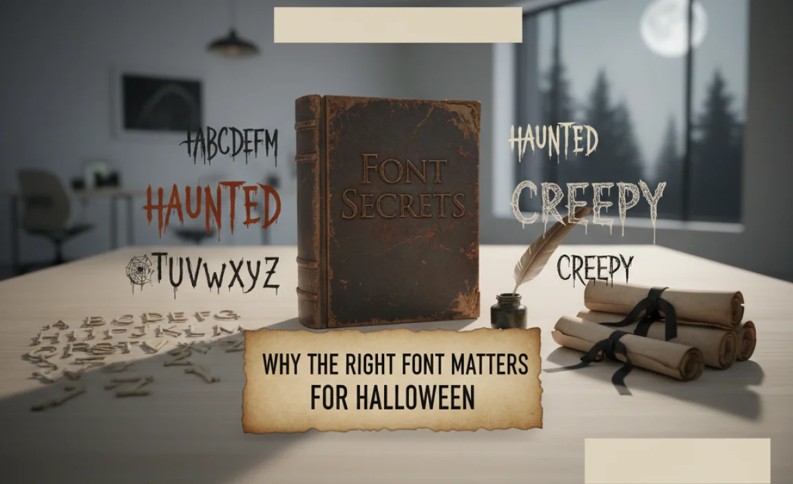 Why the Right Font Matters for Halloween