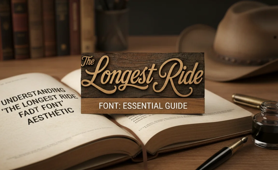 The Longest Ride Font: Essential Guide